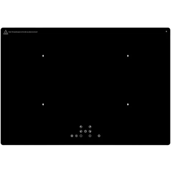 Exquisit EKI801-2 Zwart