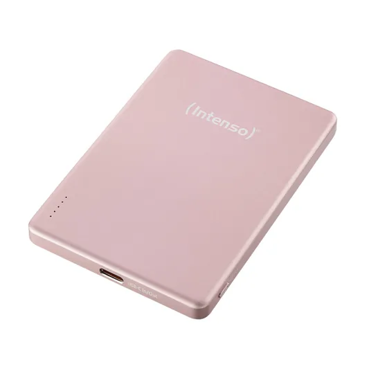 Intenso Magnetic Wireless Powerbank MW5000 Roze