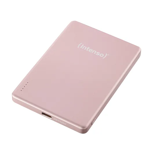 Intenso Magnetic Wireless Powerbank MW5000 Roze