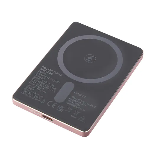 Intenso Magnetic Wireless Powerbank MW5000 Roze