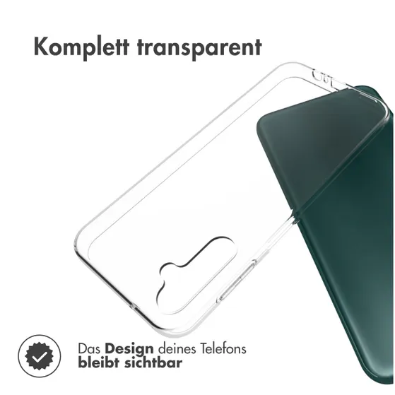 Accezz Clear Backcover Samsung Galaxy A14 (5G/4G) Transparant