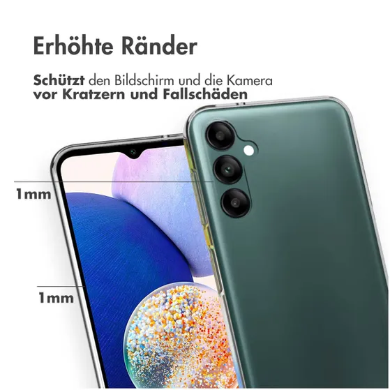 Accezz Clear Backcover Samsung Galaxy A14 (5G/4G) Transparant