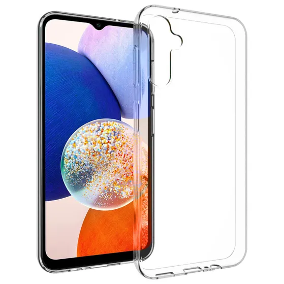 Accezz Clear Backcover Samsung Galaxy A14 (5G/4G) Transparant