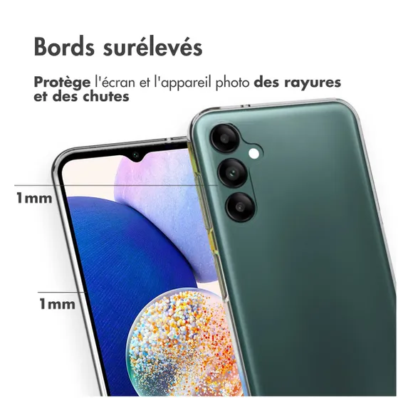 Accezz Clear Backcover Samsung Galaxy A14 (5G/4G) Transparant