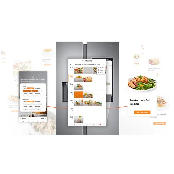 Samsung RS6HA8891SL/EF Grijs