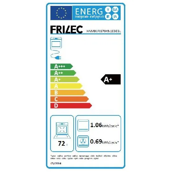 Frilec HAMBURG7049.1EBEBL Zwart