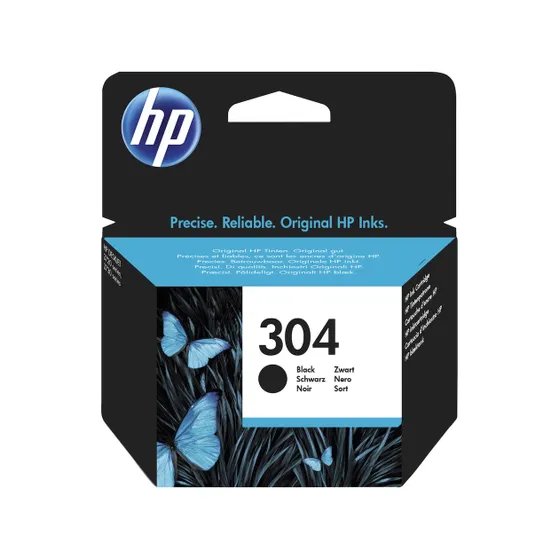 HP 304 Cartridge Zwart