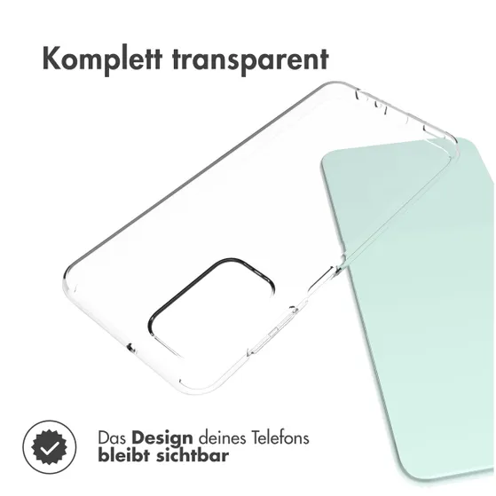 Accezz Clear Backcover Samsung Galaxy A23 (5G) Transparant