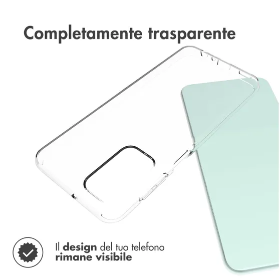 Accezz Clear Backcover Samsung Galaxy A23 (5G) Transparant