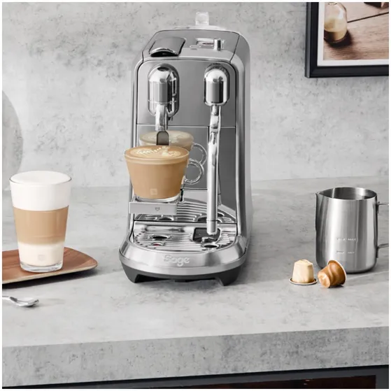 Sage Nespresso  CREATISTA PLUS SNE800BSS4ENL1 Rvs