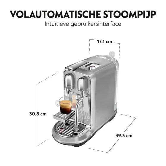 Sage Nespresso  CREATISTA PLUS SNE800BSS4ENL1 Rvs
