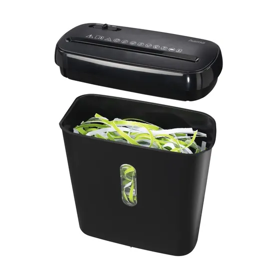 Hama Papier vernietiger basic s6 Zwart