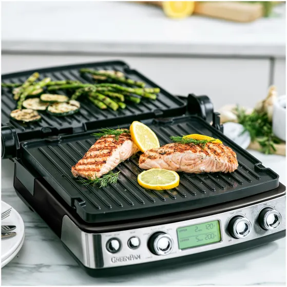 Greenpan Elite contactgrill Zwart