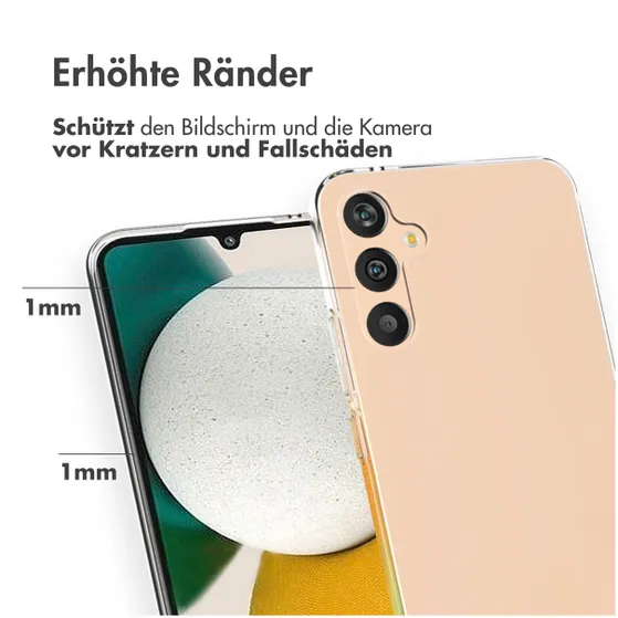 Accezz Clear Backcover Samsung Galaxy A34 (5G) Transparant