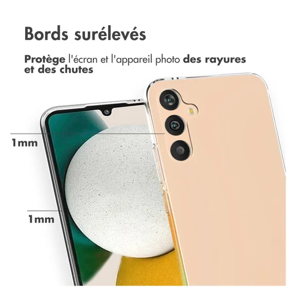 Accezz Clear Backcover Samsung Galaxy A34 (5G) Transparant