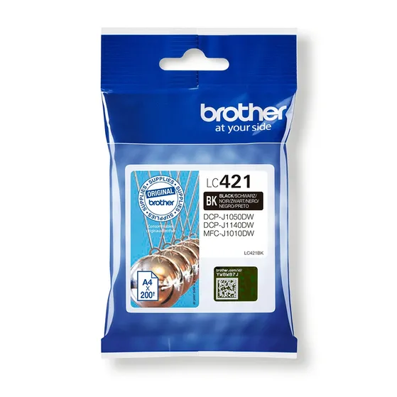 Brother LC-421 Cartridge Zwart