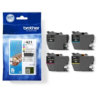 Brother LC-421 Cartridges Combo Pack Multi-color