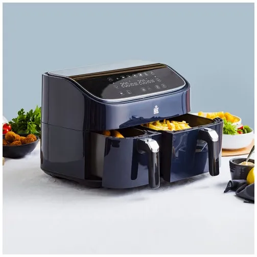 BK Supreme XXXL dubbele airfryer 3L+6L