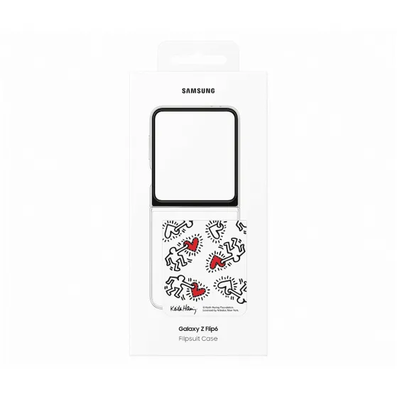 Samsung Flipsuit Case voor Flip 6 Wit