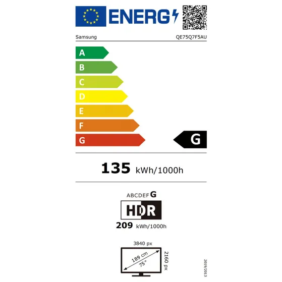 Samsung QLED 4K 75Q7F5 (2025)