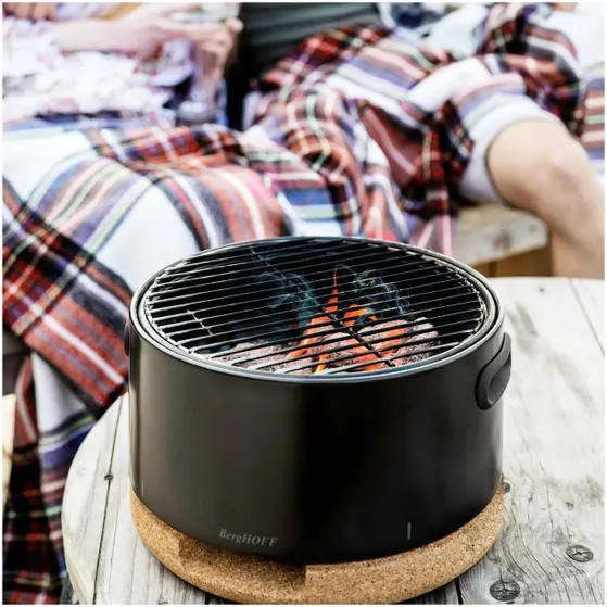 Berghoff LEO Tafel BBQ Zwart