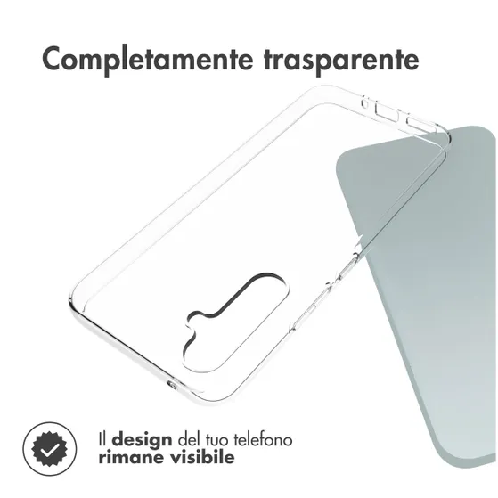 Accezz Clear Backcover Samsung Galaxy A54 (5G) Transparant