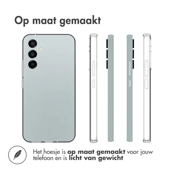 Accezz Clear Backcover Samsung Galaxy A54 (5G) Transparant