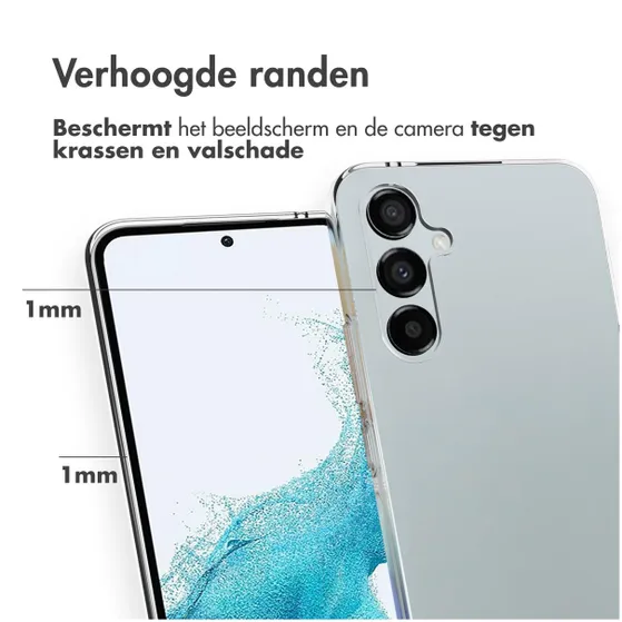 Accezz Clear Backcover Samsung Galaxy A54 (5G) Transparant