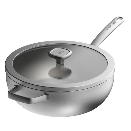 Berghoff Wokpan met deksel 28cm Rvs