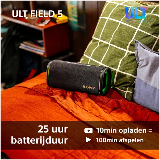 Sony ULT Field 5 Zwart