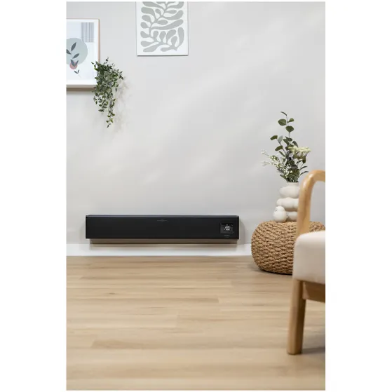 Eurom Alutherm Baseboard 2000 Wi-Fi Zwart