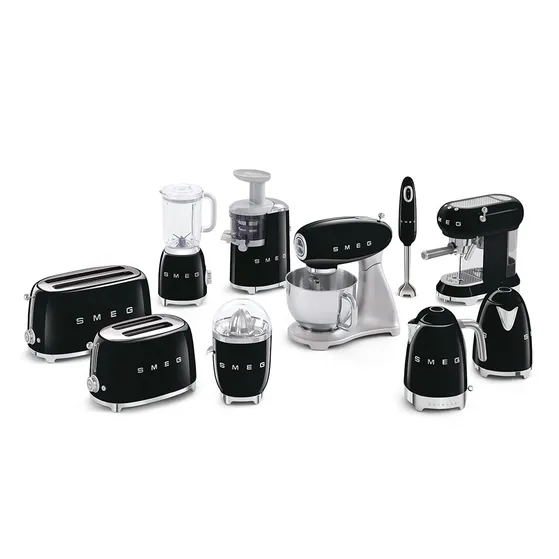 Smeg ECF01BLEU Zwart