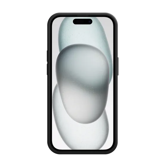 Just in Case Premium Liquid Color TPU Case voor Apple iPhone 15 Zwart