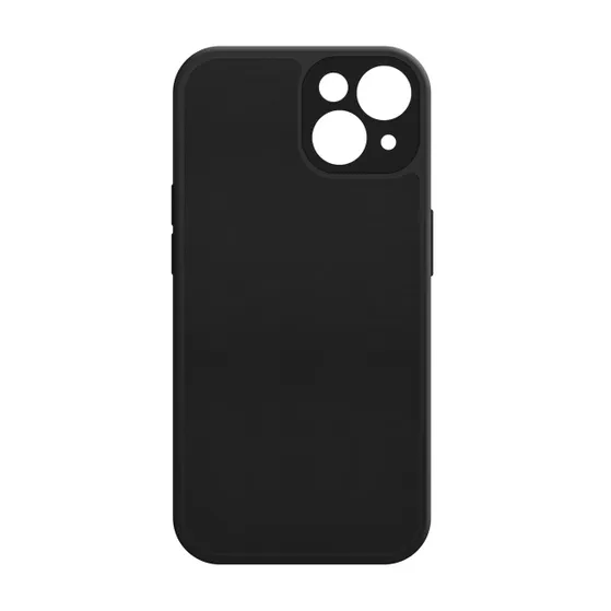 Just in Case Premium Liquid Color TPU Case voor Apple iPhone 15 Zwart