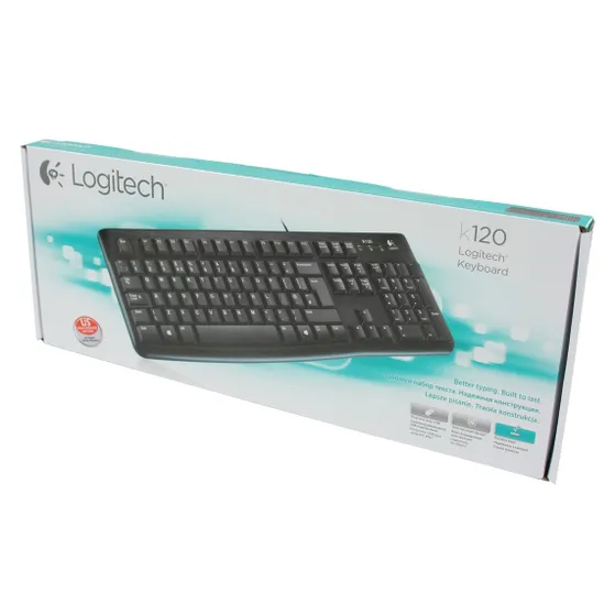Logitech K120 (Qwerty) Zwart