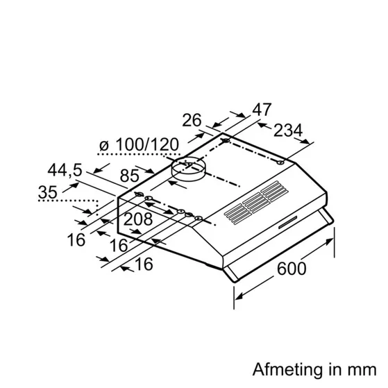 Siemens LU62LFA21 Wit
