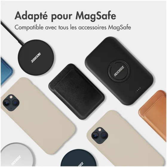 Accezz Liquid Silicone Backcover met MagSafe voor Samsung Galaxy S25 Plus Donkergrijs