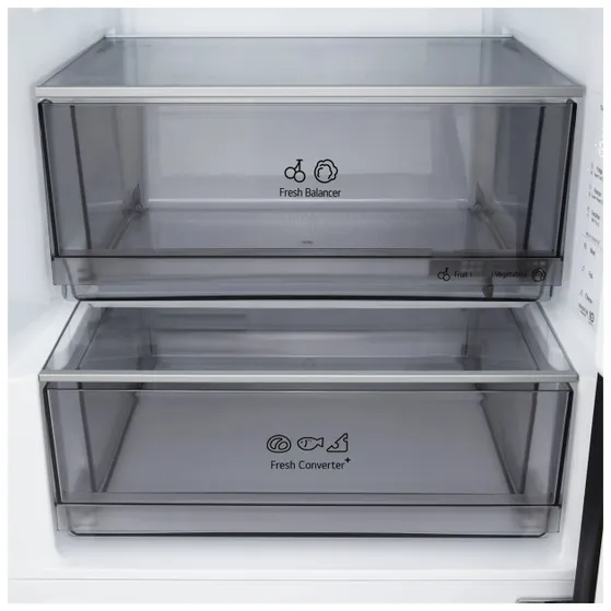 LG GBBS322AEV Zwart