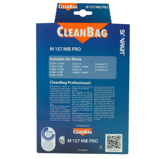 Cleanbag Professional Miele FJM