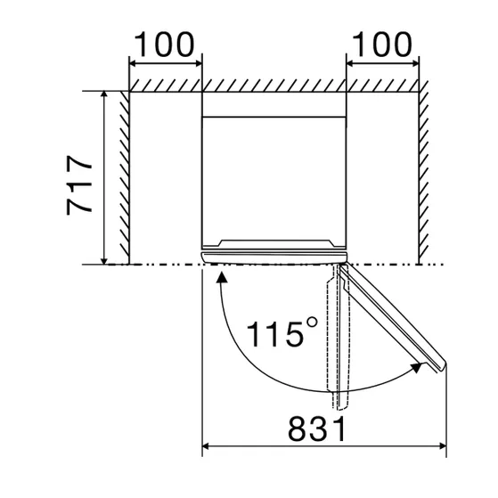 Hisense RB440N4ACA Zilver
