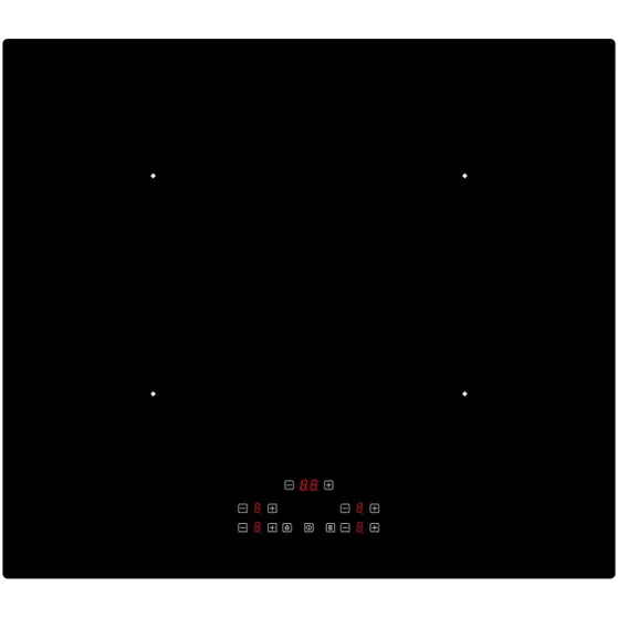 Exquisit EKI614-30 Zwart