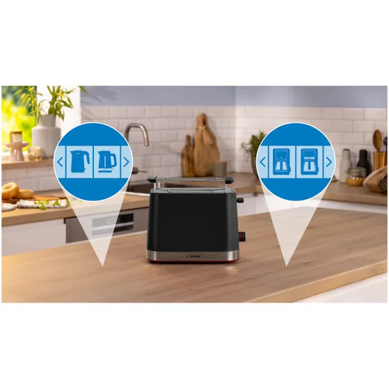 Bosch TAT4M223 Zwart