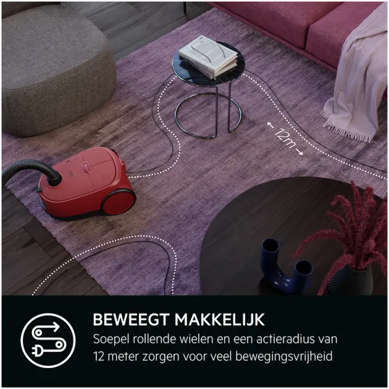 AEG 6000 Clean (AB61C3CR) Rood