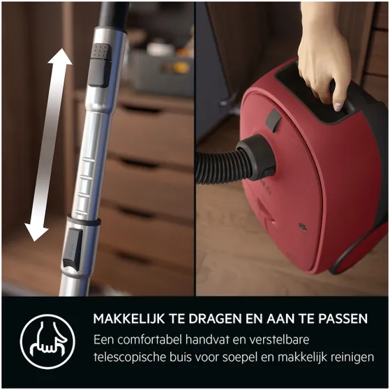 AEG 6000 Clean (AB61C3CR) Rood