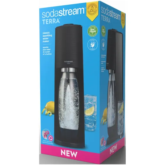 Sodastream TERRA Bruiswatertoestel Starterkit Zwart