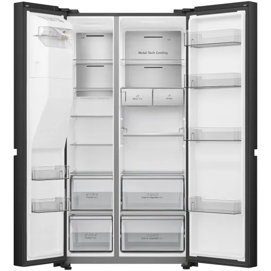 Hisense RS818N4TFC Zwart