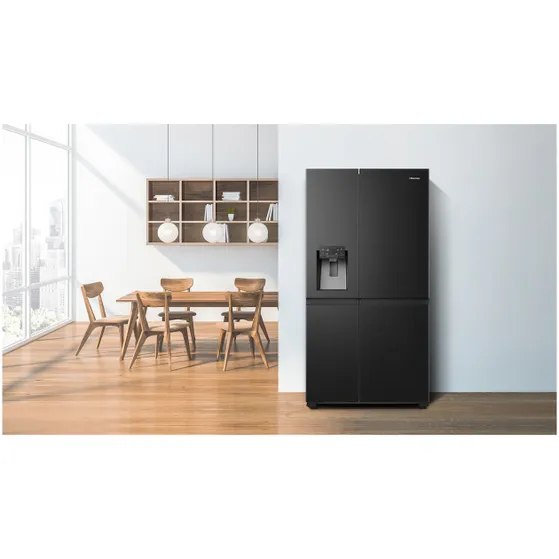 Hisense RS818N4TFC Zwart