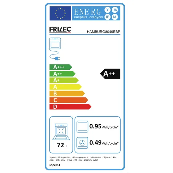 Frilec HAMBURG8049EBP Zwart