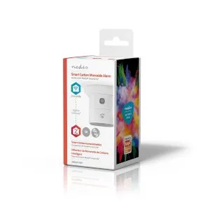 Nedis SmartLife CO Detector | Zigbee 3.0 | Met testknop Wit