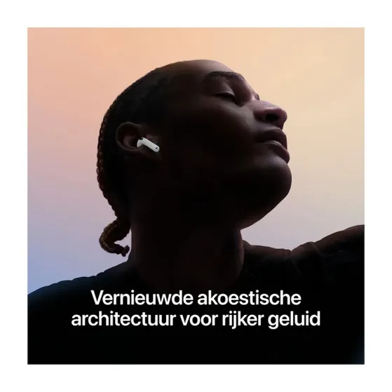 Apple AirPods 5 met draadloze oplaadcase